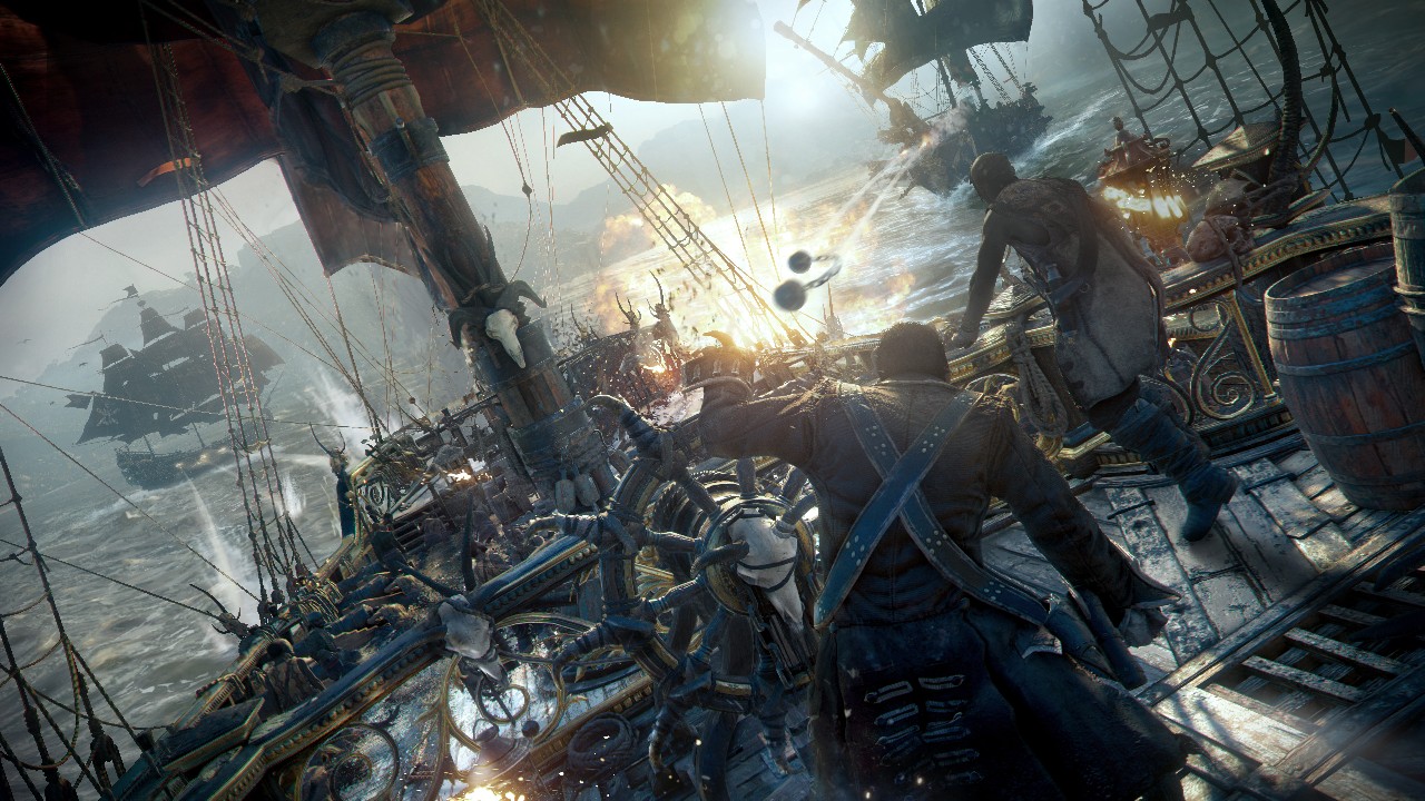 skull and bones crossplay cross-platform a pirate battle