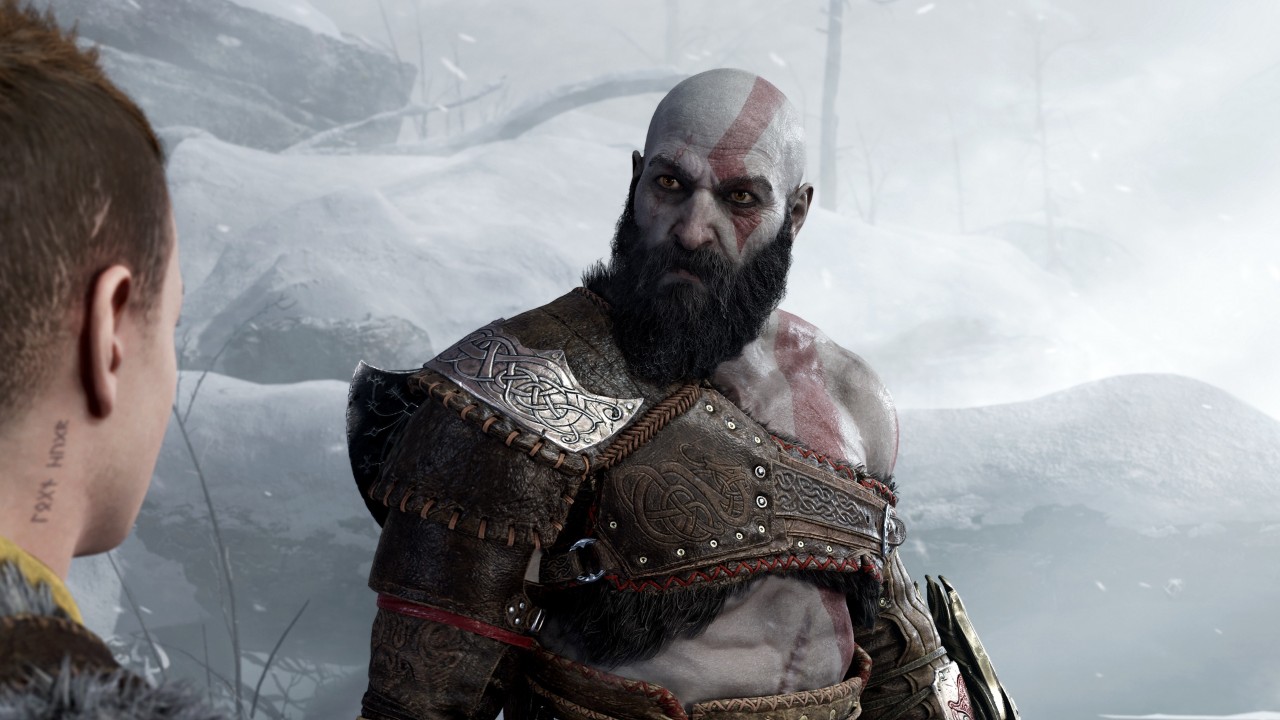 god of war ragnarok kvasir poems locations and lore atreus and kratos in the snow
