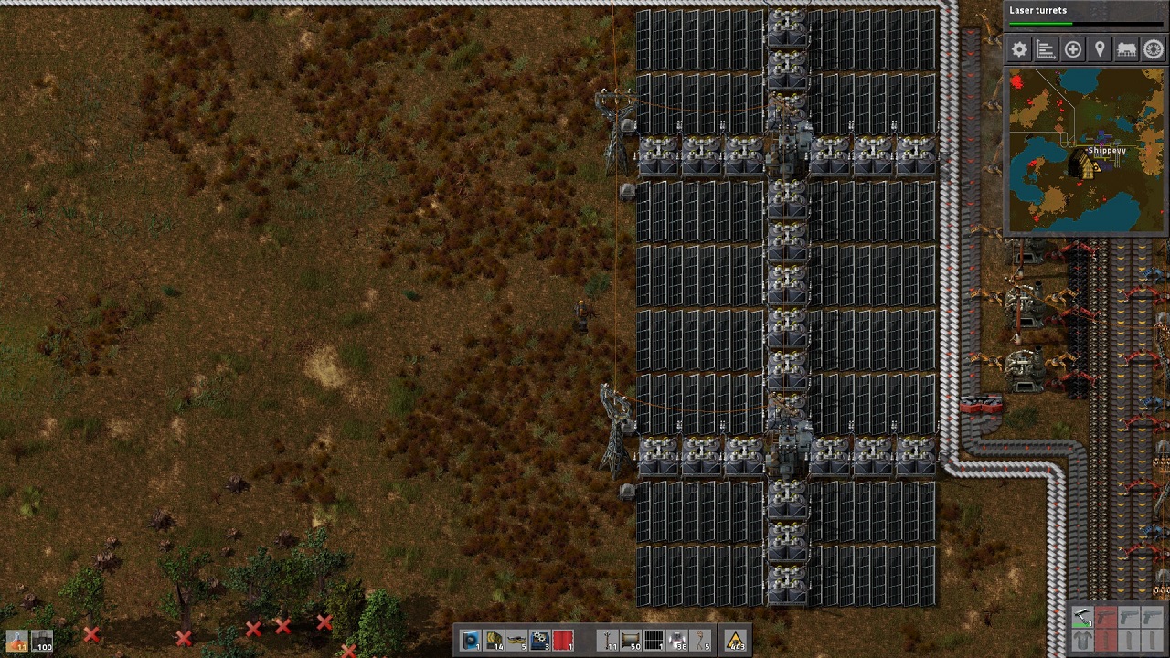 Factorio best solar power setup blueprint