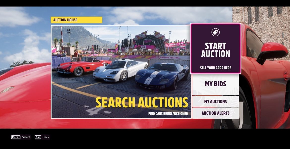 How to sell cars in Forza Horizon 5