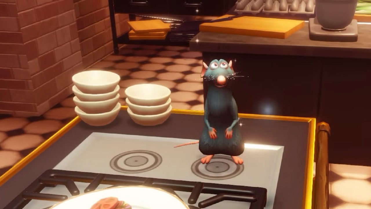 disney dreamlight valley how to make ratatouille remy the rat waiting for the player
