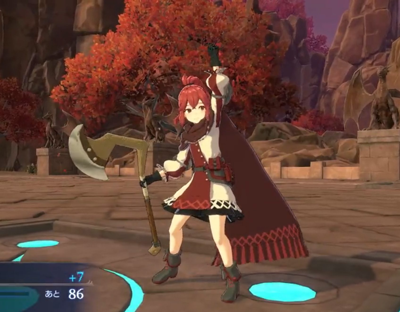 Fire Emblem Engage Anna victory pose