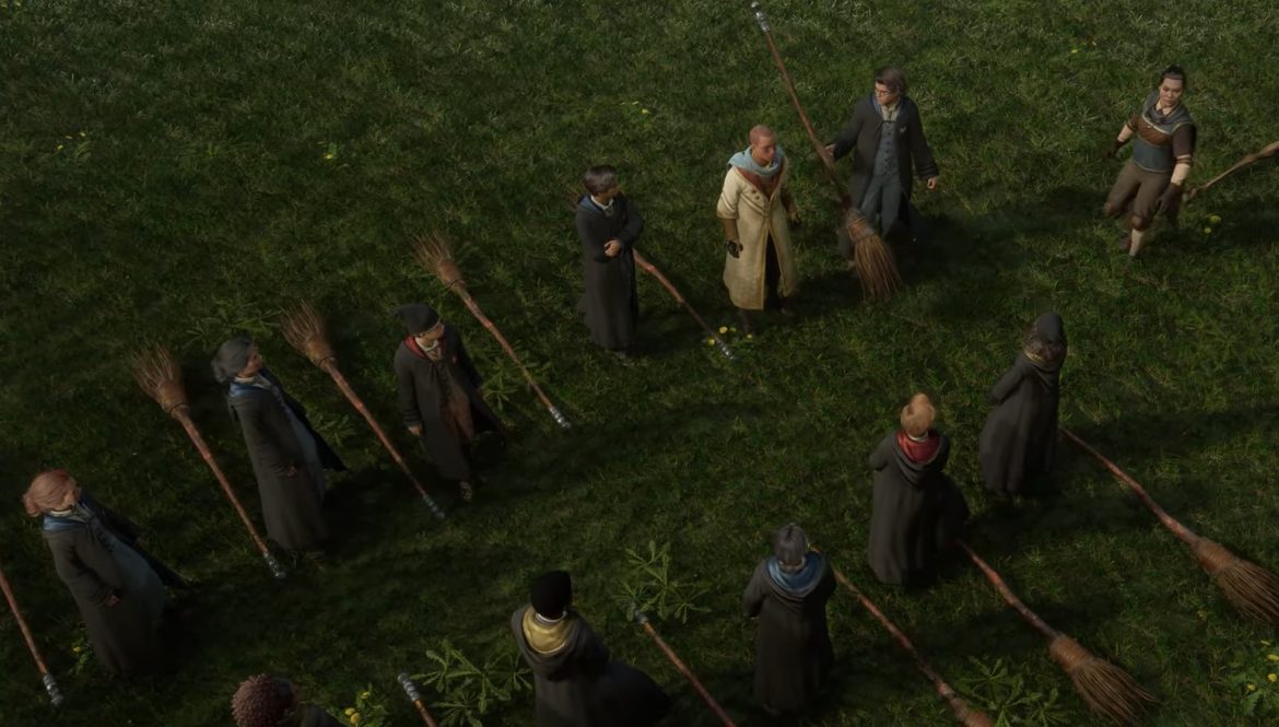Hogwarts Legacy broom customization options