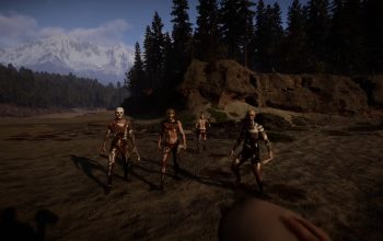 Sons of the Forest sled - how to make zombies approaching player