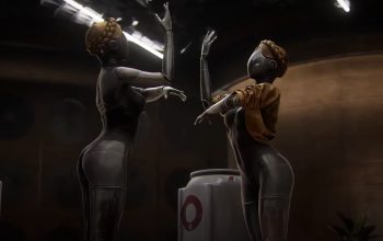 atomic heart robot twins name - who are the women - the twin robots dancing