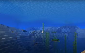 Depth Strider Minecraft - using the enchantment underwater