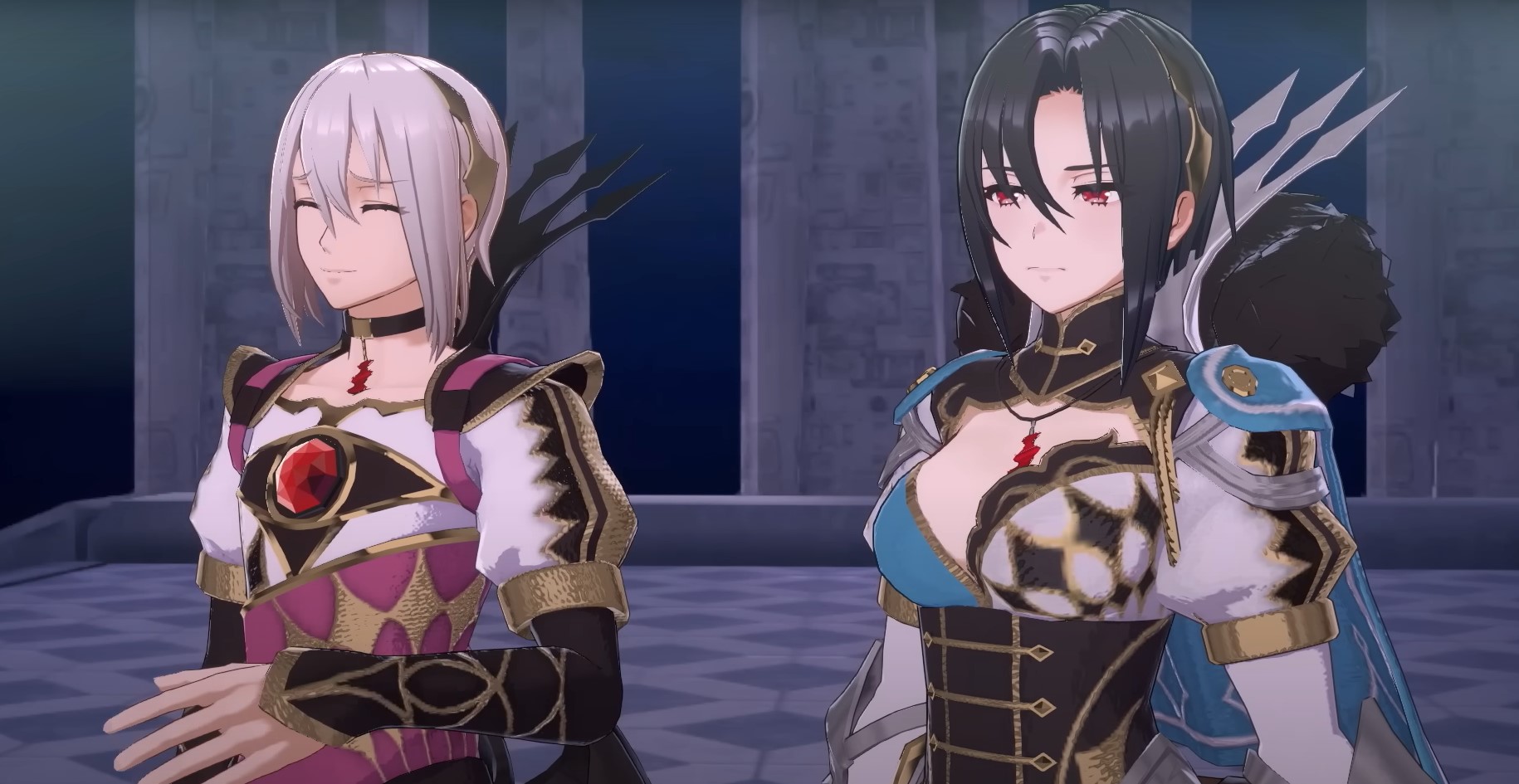 Fire Emblem Engage season pass content explained - two characters talking