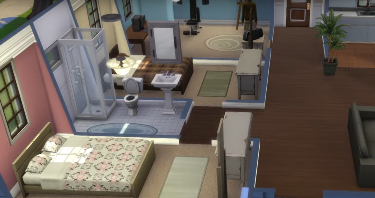 How to make objects bigger in The Sims 4 - designing room