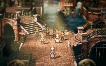 Octopath Traveler 2 procuring peculiar tomes - how to beat everyone in town at daytime