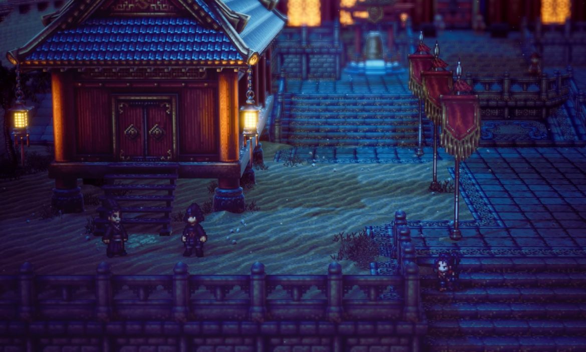 Octopath Traveler 2 Wandering Wood – how to cross them