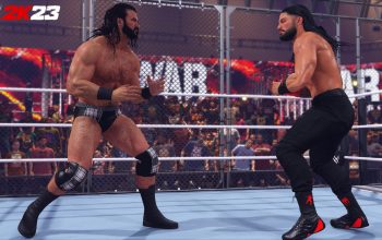 WWE 2k23 platforms - where can you play the wrestling game - two wrestlers in the ring