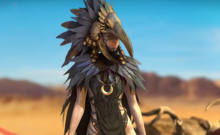 Skytouched shaman Raid Shadow Legends - character wearing headgear