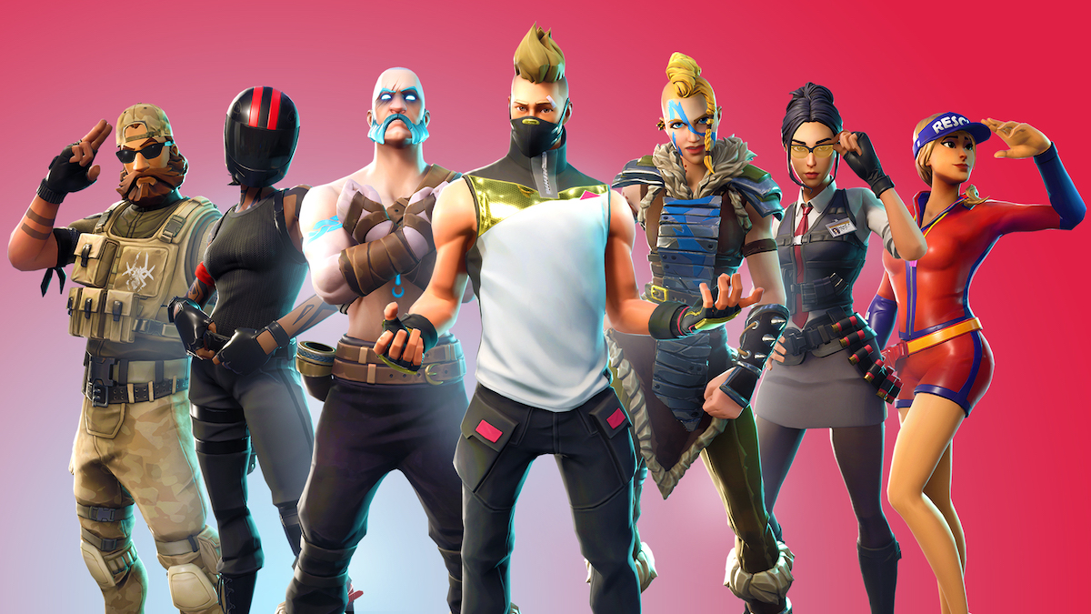 When is the next Fortnite live event Fornite characters posing