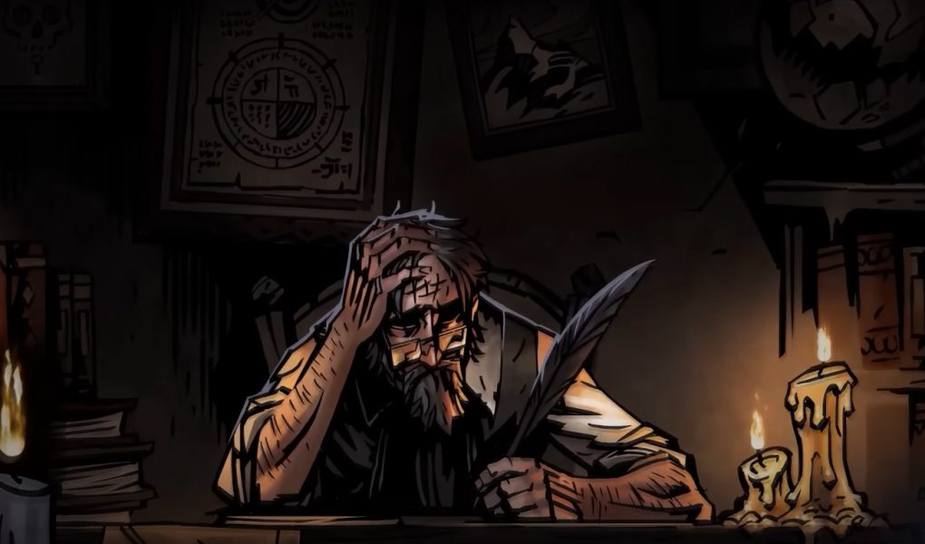 Can you sell items in Darkest Dungeon 2 - worried man