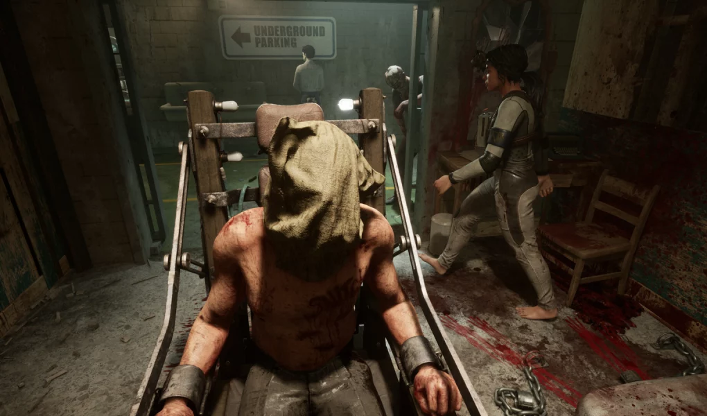 The Outlast Trials enemies - all monsters - man with head covered