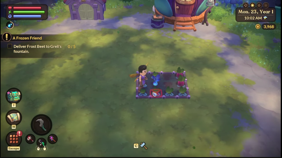 Fae Farm Frost Beet – how to get and use Character standing in their farm
