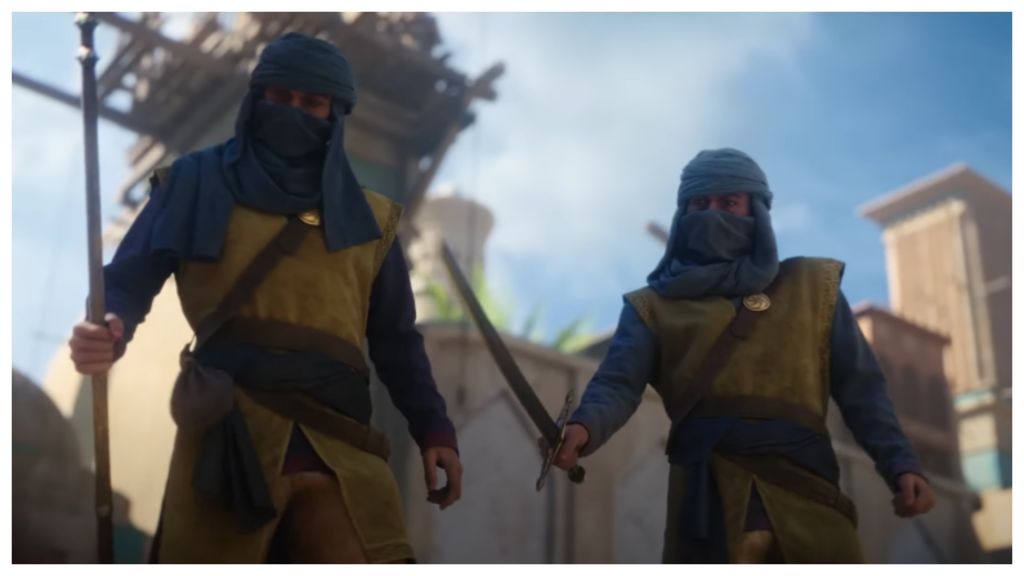 AC Mirage Dervis Artifacts - all locations Characters holding a sword and spear
