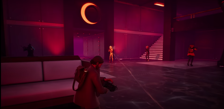 Get ready to play as Michael Myers and Jack Skellington in Fortnitemares 2023 Character reloading a gun