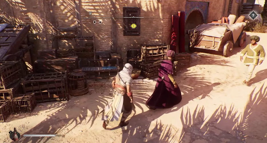 How to get more Health Elixir in Assassin's Creed Mirage? Character following another character