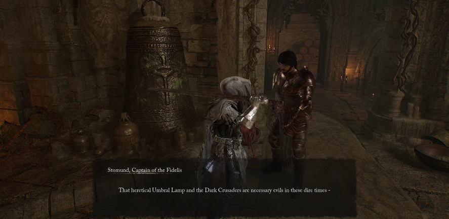 How to heal in Lords of the Fallen characters speaking to each other