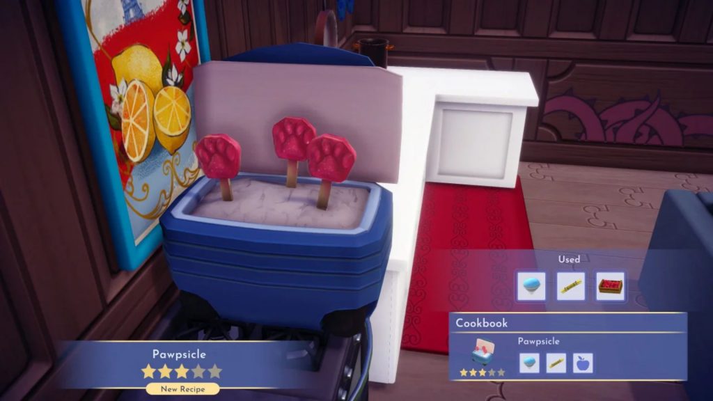 Disney Dreamlight Valley Pawpsicle recipe - how to cook Pawpsicle.