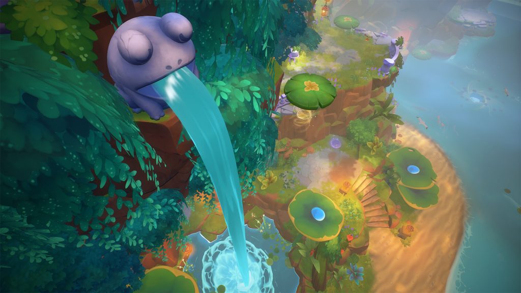 Fae Farm seasonal crops die - exploring the new Coasts of Croakia DLC.